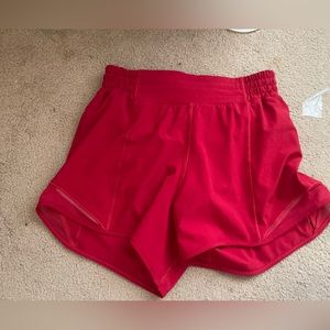 COPY - Red lulu lemon align shorts// never worn